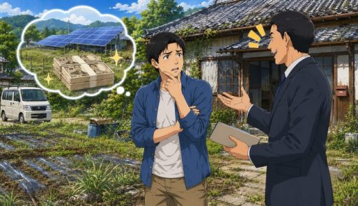 放置していた実家の畑が120万円に！？突然やってきたソーラー買取営業のリアル